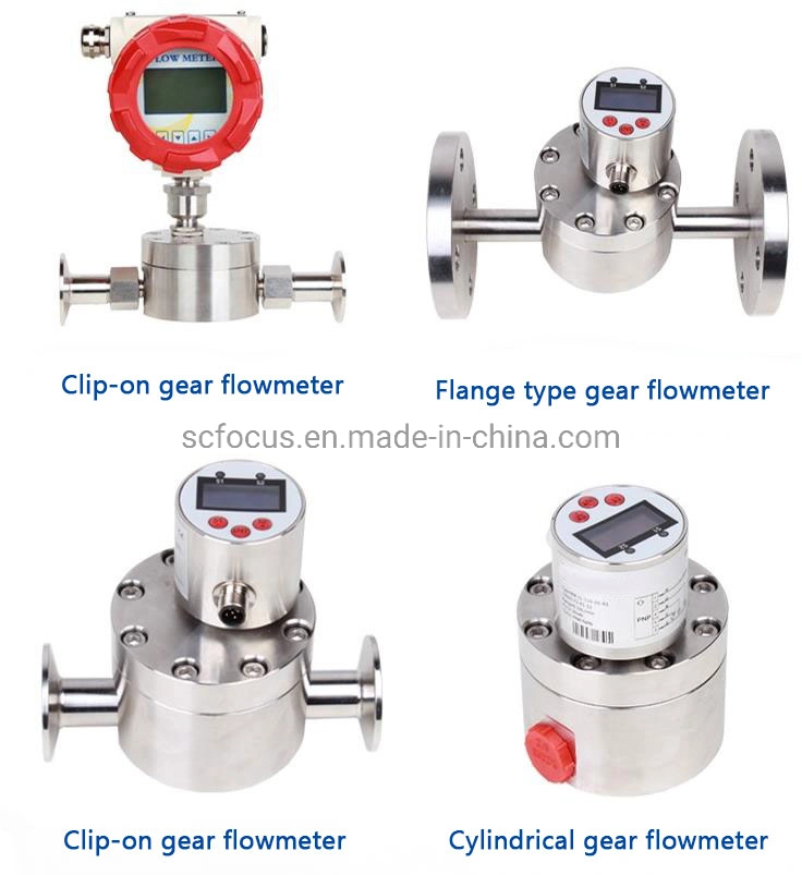 0.5% High Accuracy Lubricant Hydraulic Oil Tanker Flow Meter