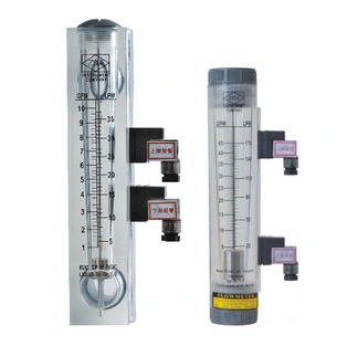 Glass Tube Flow Meter-Flowmter with Alarm Limit Switch-Glass Tube Rotameter