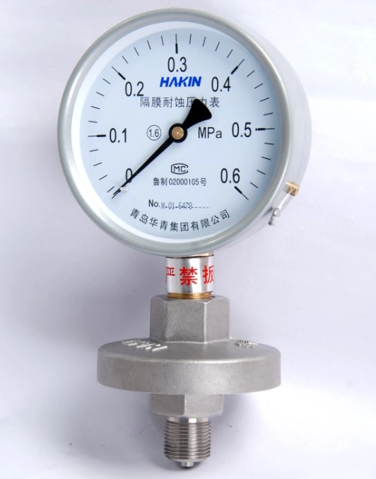 100mm Diaphragm Seal Pressure Gauge with Good Performance